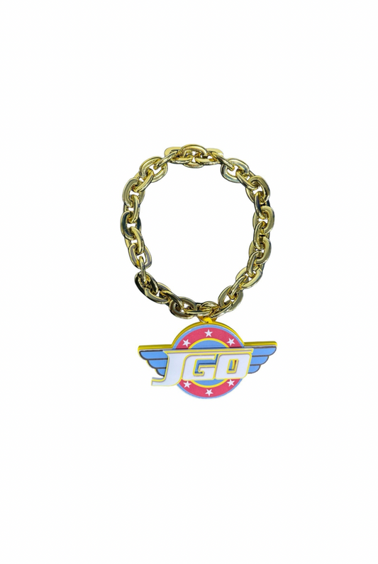 JGO FAN CHAIN NECKLACE