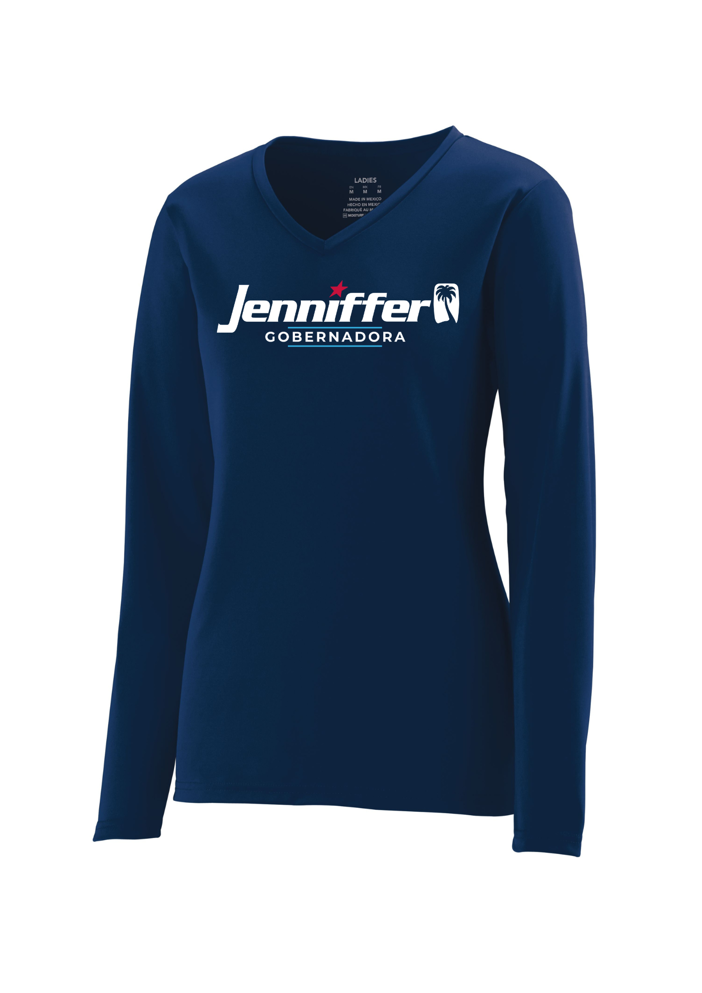 CAMISA CON EL LOGO JGO DE LA TIENDA OFICIAL DE JENNIFFER GONZÁLEZ COLÓN JGOSHOP.COM