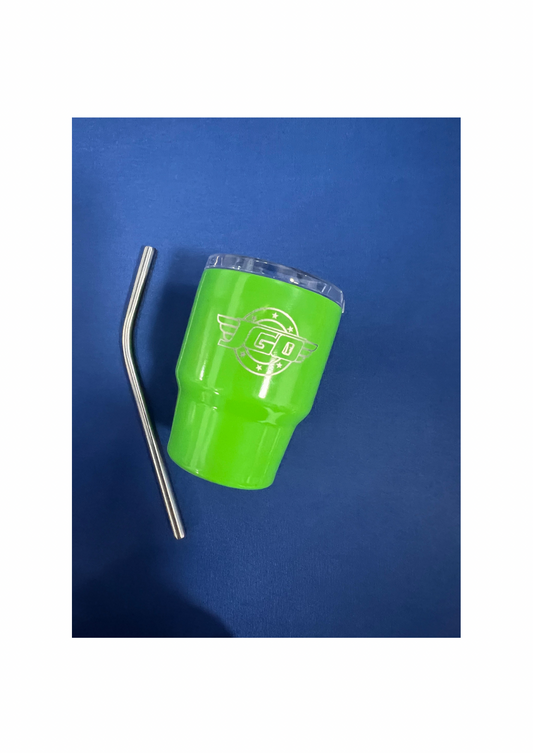 2 oz NEON GREEN TUMBLER