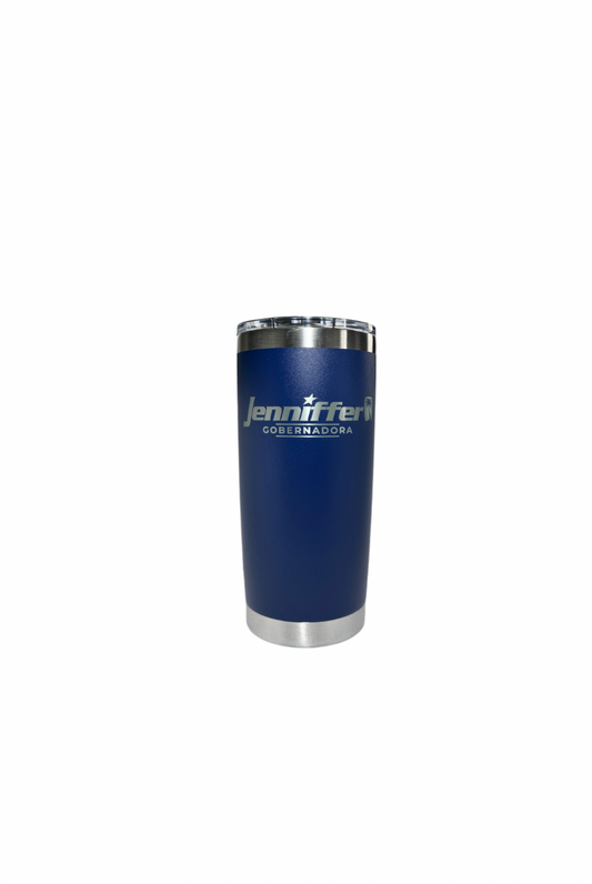 20 OZ NAVY JENNIFFER GOBERNADORA INSULATED TUMBLER