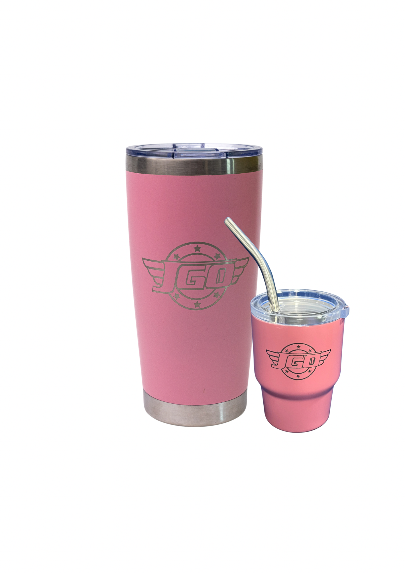 30 OZ PINK INSULATED TUMBLER