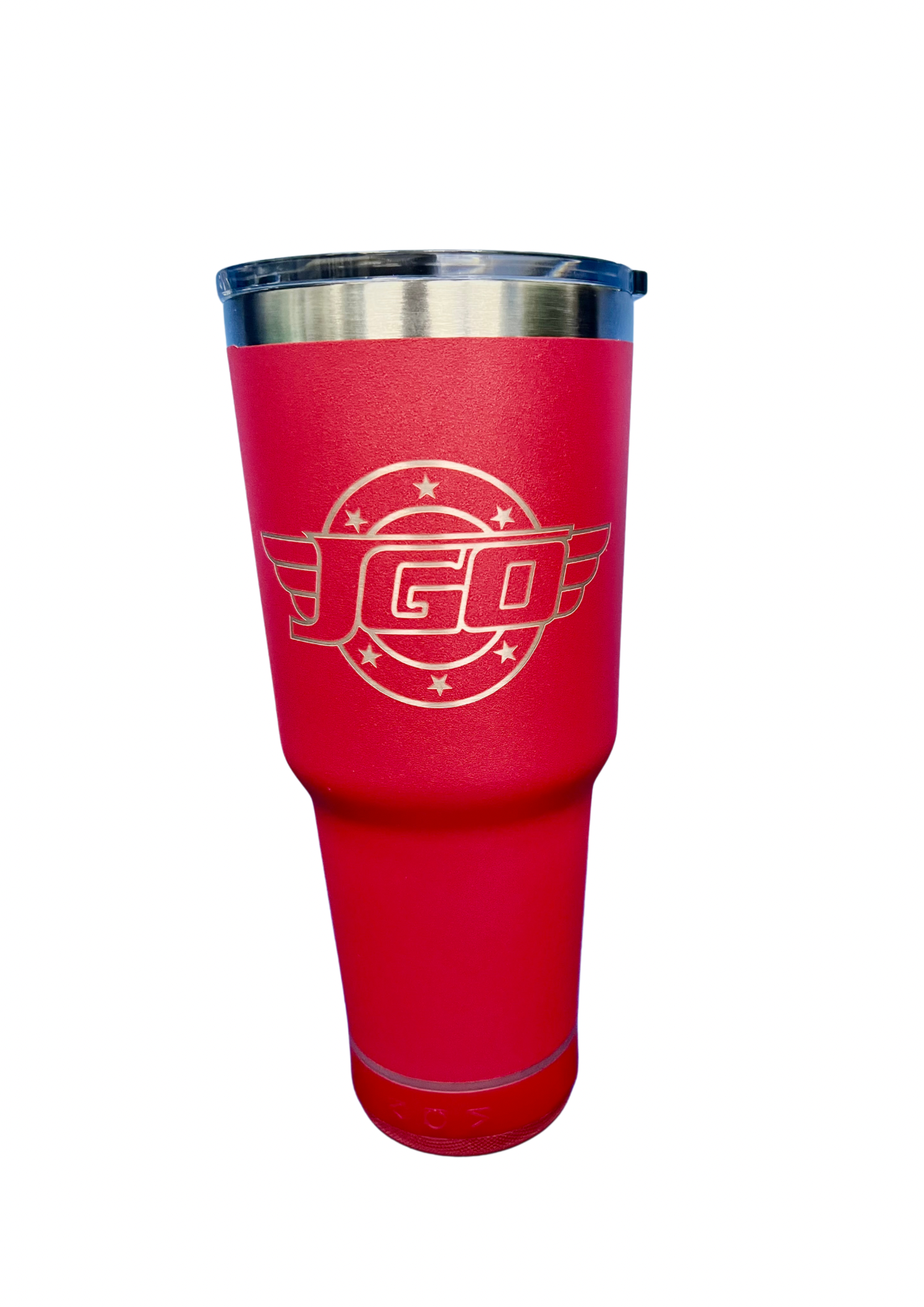 VASO INSULADO ROJO DE 30 OZ CON BOCINA