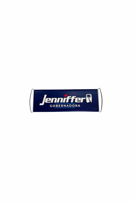 JENNIFFER ROLL UP BANNER